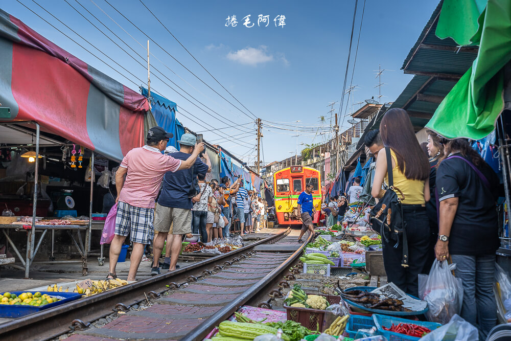 泰國旅遊,曼谷旅遊,曼谷自由行,泰國必去景點,美功鐵道市場
