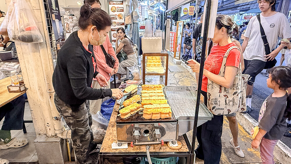 chatuchak toast with the butter,恰圖恰吐司,曼谷烤吐司,恰圖恰美食,Chatuchak甜點,泰國美食