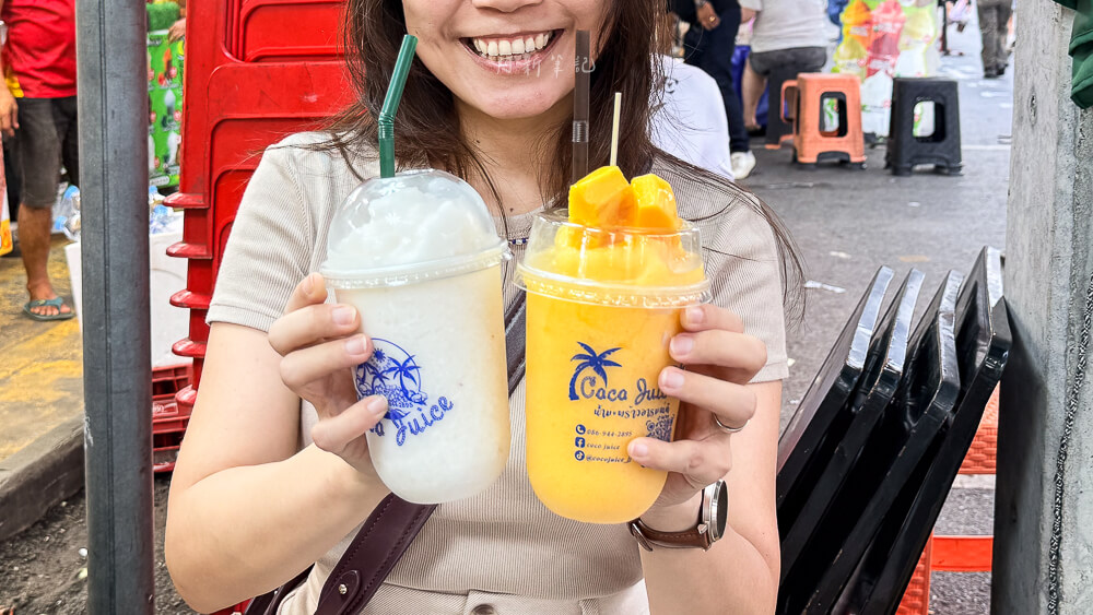 Coco Juice,泰國椰子汁,曼谷飲料,泰國美食,恰圖恰椰子汁,Coco Juice菜單