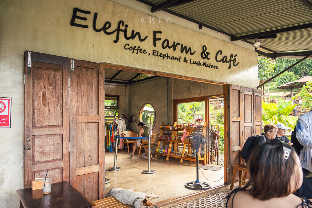 Elefin Farm and Cafe,清邁大象,大象友善營,清邁咖啡廳,清邁景點,泰國清邁,清邁旅遊