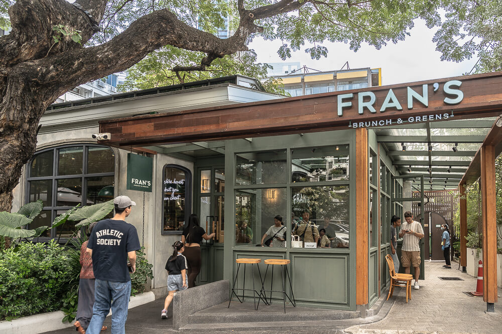 Fran's Brunch&Greens,Fran's 菜單,Fran's 評價,Fran's 曼谷早午餐,曼谷咖啡廳,Fran's Brunch 推薦,曼谷打卡餐廳,曼谷早午餐推薦