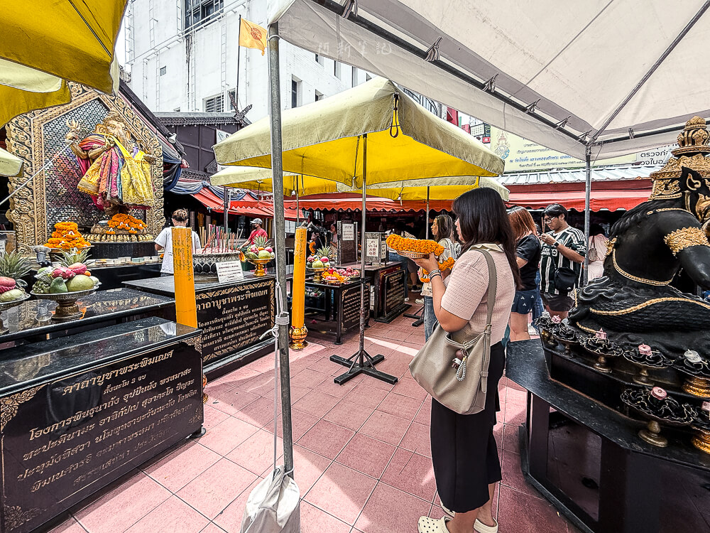 泰天神殿,慧光路口象神廟,泰國景點,象神廟,曼谷景點,Ganesh Temple,曼谷寺廟