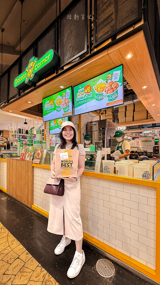 Potato Corner,Potato Corner bkk,曼谷美食,泰國零食,泰國薯條,Potato Corner菜單