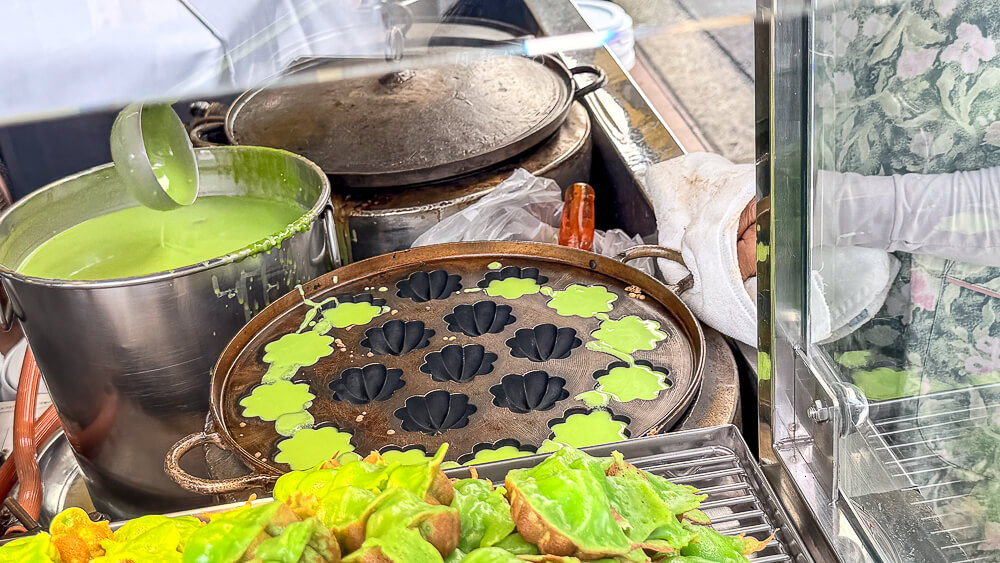 Siam Pandan,曼谷甜點,泰國甜點,Siam美食,曼谷小吃,班蘭可麗餅