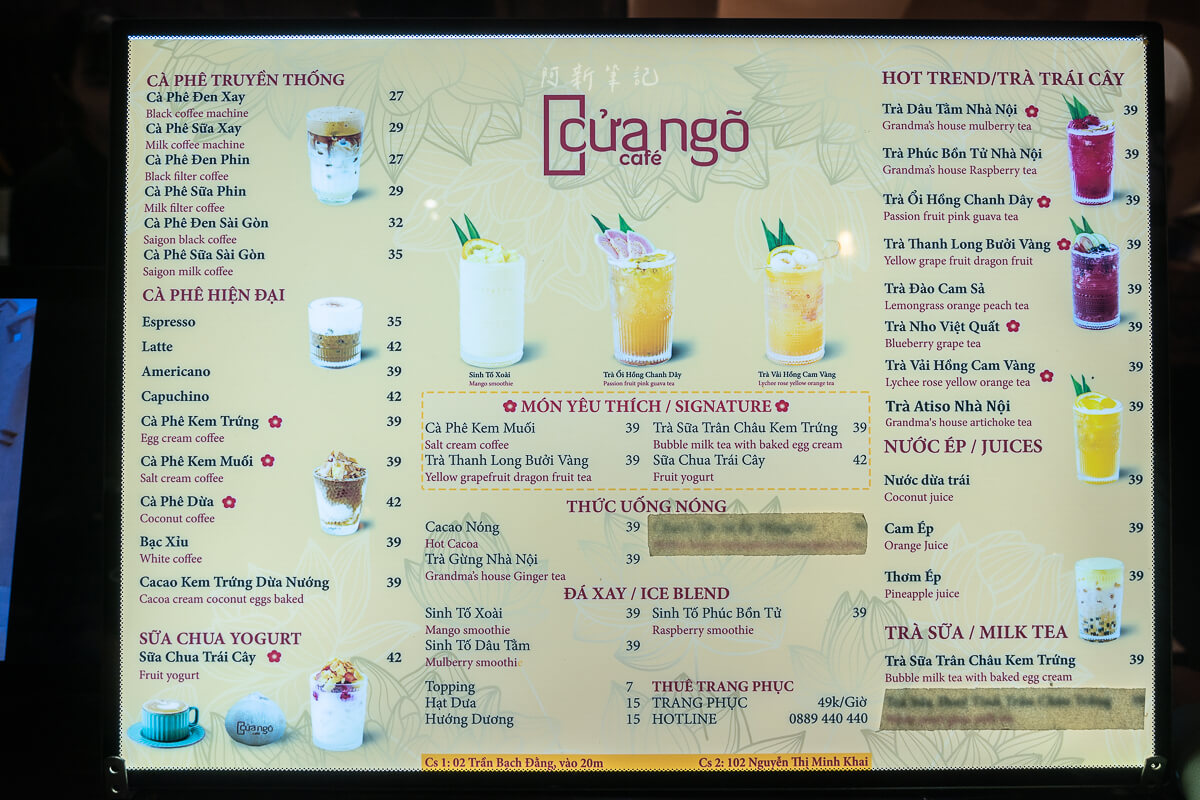 Cua Ngo Cafe,cua ngo cafe da nang,峴港咖啡館,峴港咖啡館推薦